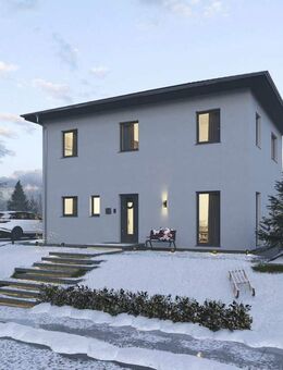 Modernes Wohnhaus mir elegantem Walmdach - Made by OKAL - Erbach (Rheinland-Pfalz)