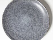 Gipfelstück Speiseteller Moos'n'Stein, (4 St), Scandi-Style, glänzende Reaktivglasur, jedes Stück ein Unikat