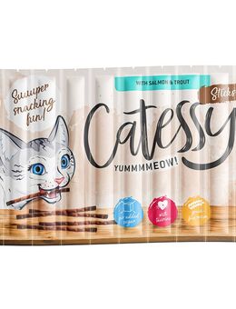 Sparpaket Catessy Sticks 150 x 5 g - mit Lachs & Forelle