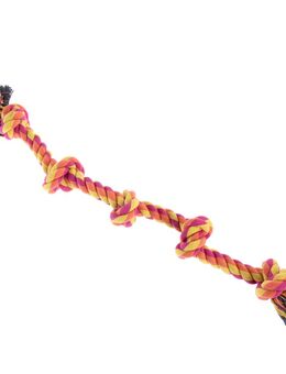 Nomad Tales Hundespielzeug Buntes Tau - ca. Ø 3,5 x L 86 cm