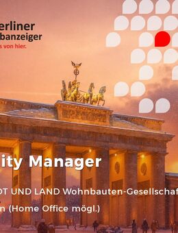 Technischer Gebäudemanager / Facility Manager (w/m/d) Heizungs-, Sanitär- und Lüftungstechnik - Berlin