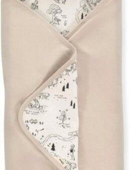 Babydecke Baby Einschlagdecke, Snuggle N Dream Winnie the Pooh beige, Hauck, mit Kapuze