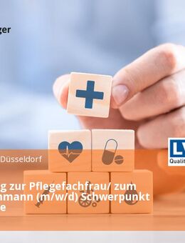 Ausbildung zur Pflegefachfrau/ zum Pflegefachmann (m/w/d) Schwerpunkt Psychiatrie - Düsseldorf