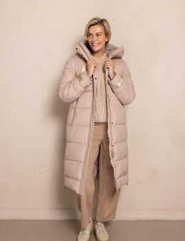 Zhrill Steppmantel 2 in 1 Mantel und Weste Kapuze abnehmbar