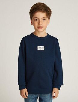 Tommy Hilfiger Sweatshirt MONOTYPE 1985 LABEL REG SWEATSH mit Logo-Patch
