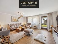 Moderne 3-Zimmer-Erdgeschosswohnung in Eggstätt mit großzügiger Süd-Terrasse, Garten und Garage - Eggstätt