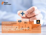 Nachtwache (m/w/d) - Heilerziehungspfleger / Altenpfleger / Erzieher / Pflegefachkraft, Gesundheitspfleger, Sozialpädagoge - Görwihl
