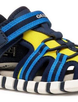 Geox B SANDAL IUPIDOO BOY Lauflernschuh, Trekking Sandale, Outdoorschuh, Babyschuh mit Klettverschluss