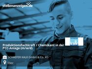Produktionsfachkraft / Chemikant in der PCC-Anlage (m/w/d) - Diez