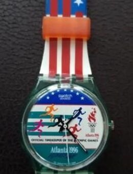 Armbanduhr von Swatch Swiss Atlanta 1996 ungetragen in OVP - Regenstauf