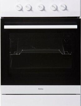 Amica Gas-Standherd SHGG 11502 W, Stabile Topfhalter aus Stahl, leicht abnehmbar, einfach zu reinigen.