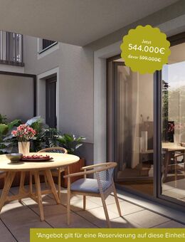 PREISAKTION: 3-Zimmer Wohnung mit smartem Grundriss und Terrasse in optimaler Süd-Ausrichtung - Oberschleißheim