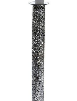 Casablanca by Gilde Kerzenständer Kerzenleuchter Purley, Ø ca. 15 cm (1 St), Stumpenkerzenhalter aus Metall, 1-flammig