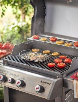 Weber Grillguthalter Grillkorb Deluxe, Edelstahl