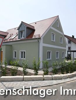 Sympathische Nachbarn gesucht - Neubau-Doppelhaushälfte (rechts) mit Doppelcarport bei Deining - Deining