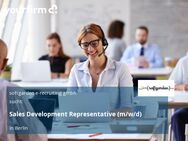 Sales Development Representative (m/w/d) - Berlin