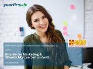 Mitarbeiter Marketing & Öffentlichkeitsarbeit (m/w/d) - Chemnitz