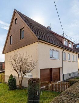 Gemeinsam wohnen, individuell leben - Ihr Zuhause mit zwei Einheiten und großem Garten - Nürtingen