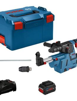 Bosch Professional Akku-Bohrhammer »GBH 18V-26F«, Inkl. 2x Akkus 5,5Ah und Ladegerät, mit SDS plus, in L-BOXX 238