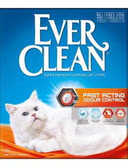 2-fach zooPunkte auf 10 l Ever Clean® Katzenstreu - Fast Acting Odour Control