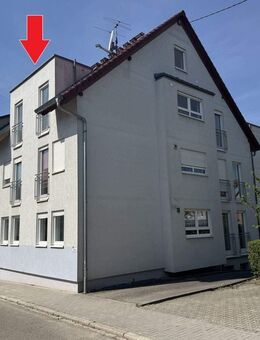 3,5-Zimmer-Maisonettewohnung mit großem Balkon und Garage in Bretten - Bretten