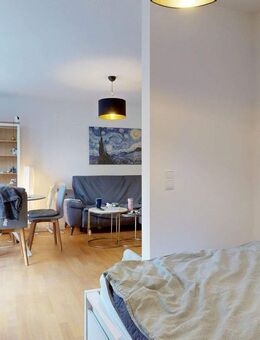 Charmantes 1,5-Zimmer-Apartment mit Tiefgarage und Möblierung - Ottobrunn