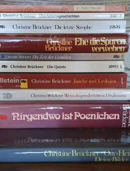 Christine Brückner 10 Bücher - Meerbusch
