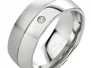 Damenring Edelstahl DE175 mit Stein - Aholming