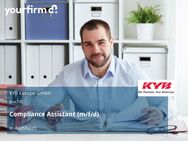 Compliance Assistant (m/f/d) - Aschheim