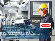 Vertriebsbeauftragter (m/w/d) für Batterieladetechnik in Baden-Württemberg - Freiburg (Breisgau)