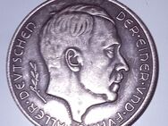 Silber Medaille aus 1938 signiert Hanisch-Concee 835 er Silber - Düsseldorf