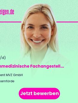 Zahnmedizinische Fachangestellte (m/w/d) - Eckernförde