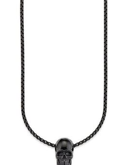 Bruno Banani Kette mit Anhänger Schmuck Geschenk Halskette Scull Totenkopf, Venezianerkette