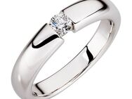 Orolino Fingerring Gold 585 mit natürlichem Brillant 0,25 ct.