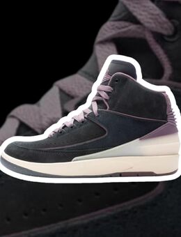 Nike Air Jordan 2 Retro Off Noir / Sky J Mauve Guava Ice Größe 44,5 - Wiehl