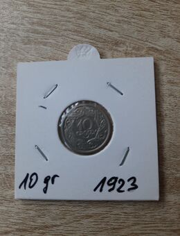 Polen 10 Groszy 1923 - Nickel Münze - Unna