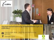 Hauswirtschaftsleitung Schullandheim Sylt TZ (30h/Wo.) - Kampen (Sylt)