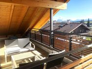 Exklusive Maisonette-Wohnung mit Bergpanorama und traumhaften Sonnenuntergängen - Prutting