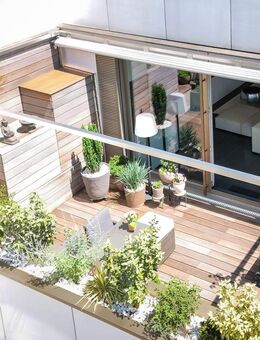 Wohnen an den Isarauen. Rückzugsort mit Dachterrasse nahe der Natur. - München
