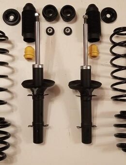 Fahrwerk Serienfahrwerk Standardfahrwerk Audi TT 8N Quattro Federn Stoßdämpfer Domlager Staubschutz neu - Großbeeren