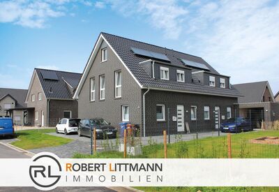 Neubau-Doppelhaushälften-Paket in idyllischer Ovelgönner Lage: Moderne Wohnqualität im Grünen