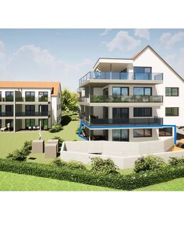 Moderne 3-Zi.-Neubau-Wohnung in Blaubeuren-Asch - Blaubeuren