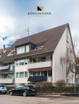 Ihr neues Zuhause in ruhiger Lage - helle 3,5-Zimmer-Wohnung mit Balkon - Ludwigsburg