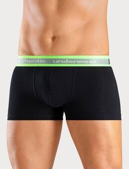 AUTHENTIC LE JOGGER Boxer Boxershorts für Herren (Packung, 4-St., 4er-Pack), angenehm weiches Neon-Bündchen