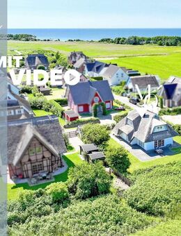 Reetdachhaus mit Wasserblick & Sauna // Strandnah auf Rügen // 2 Terrassen // Unverbaute Sicht, Ruhe - Dranske