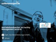 Betriebshandwerker im Facility Management (w/m/d) - Erfurt