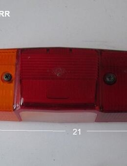 Jokon Rückleuchte Wohnwagen RECHTS gebraucht 43356 (orange/rot/rot) mit Kennzeichenbeleuchtungs/Ausschnitt - Schotten Zentrum