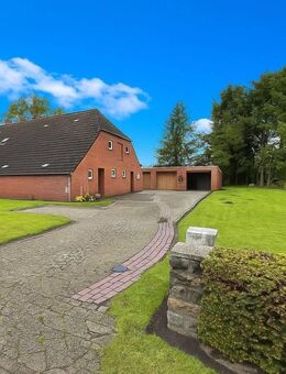 LANDHAUS IN SCHÖNER KANALLAGE UND WEITBLICK IN JHERINGSFEHN - Moormerland