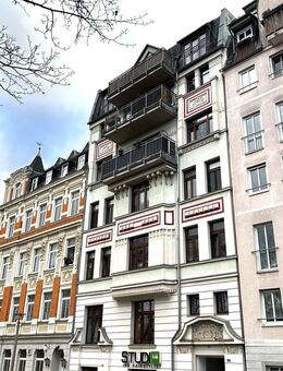 Vermietete 4-Raum-Wohnung mit Balkon, Tageslichtbad u. Gäste-WC in Plauen! Aufzug; Zentrumsnah! - Plauen