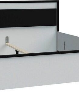 FORTE Bettgestell High Rock, Belastbar bis 240 KG (Liegefläche 160 cm x 200 cm), Kopfteil inklusive Beleuchtung